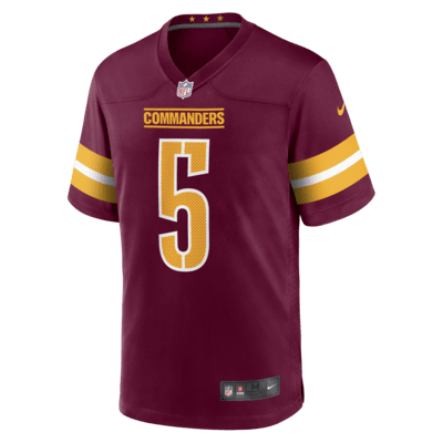 Jayden Daniels Washington Commanders Men's Nike NFL Game